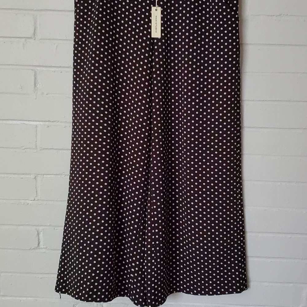 NWT Cropped wide leg pants